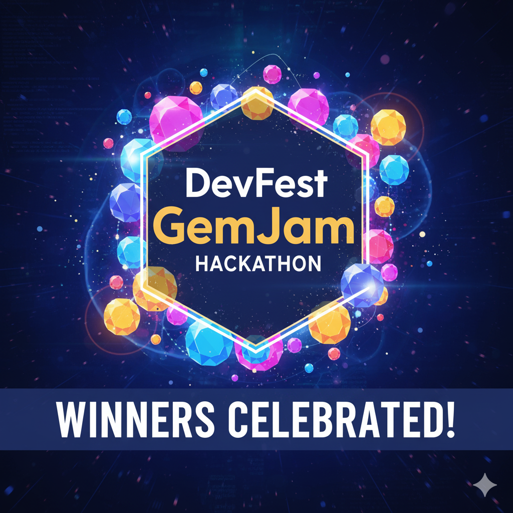 DevFest GemJam Hackathon Winners for DevFest Central Florida 2025